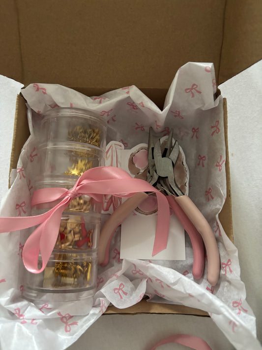 DIY jewellery kit silver