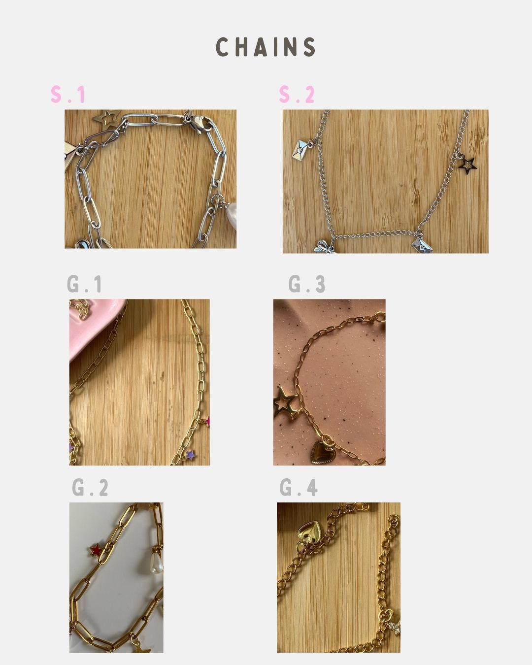 custom charm bracelet