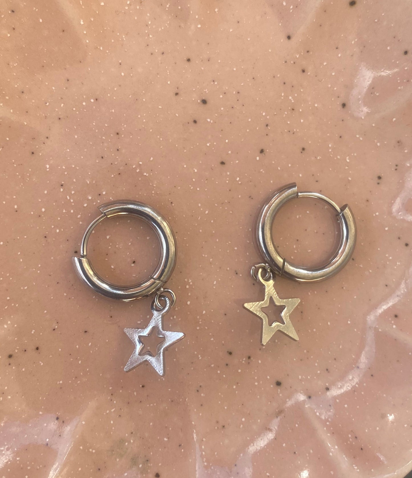 star earrings