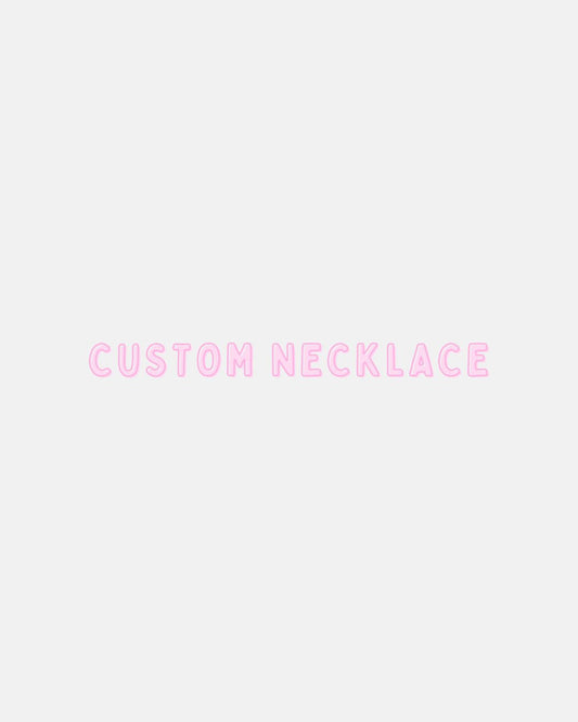 custom charm necklace