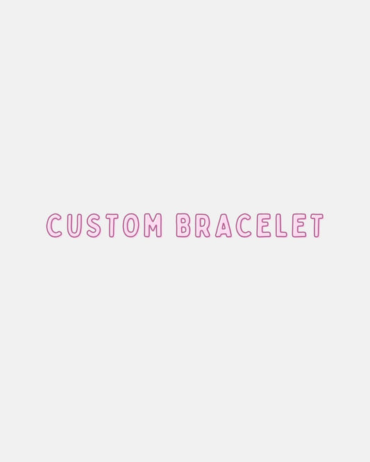 custom charm bracelet