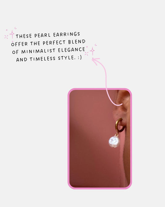 pearl earrings