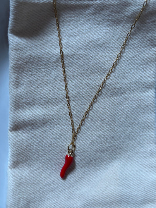 chili necklace