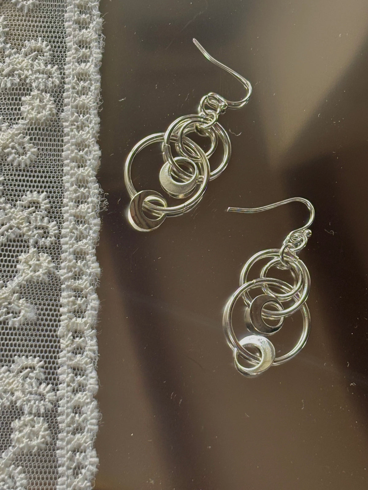 circle earrings