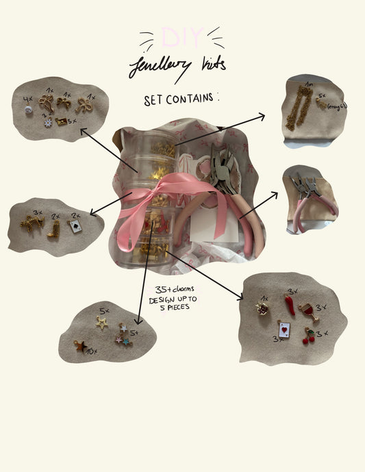 DIY jewellery kit gold 01