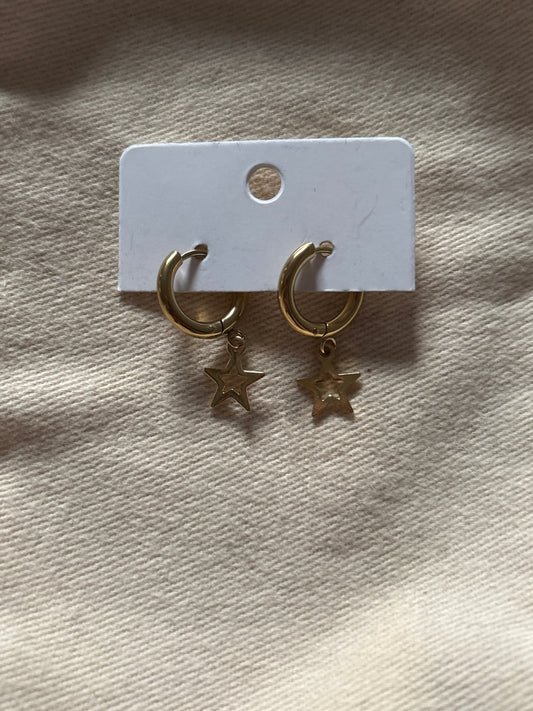 star earrings