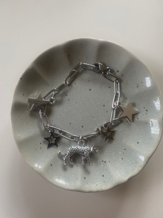 shiny leo bracelet