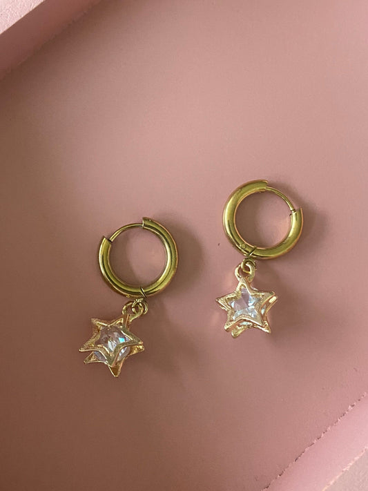 star earrings