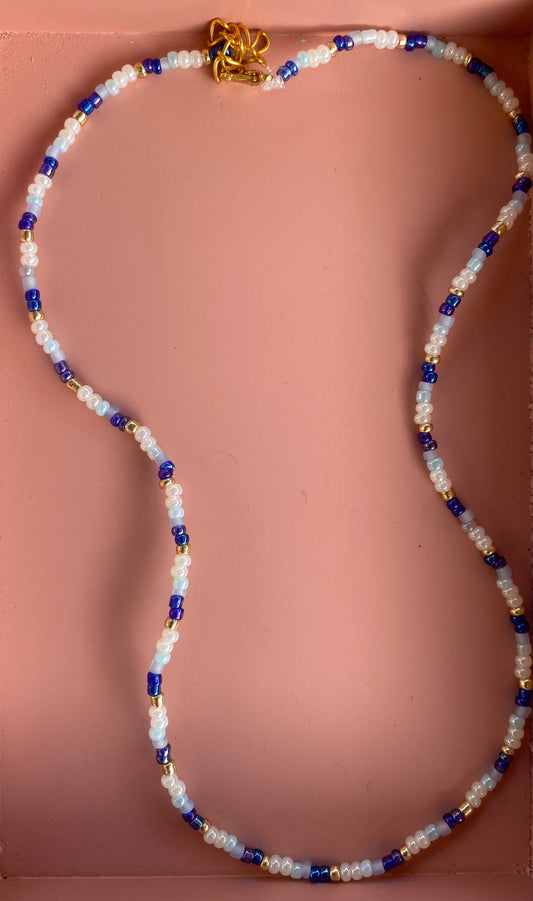 aqua necklace